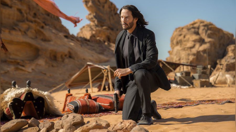 Keanu Reeves als Auftragskiller John Wick in seinem neuesten Action-Blockbuster. (wue/spot)