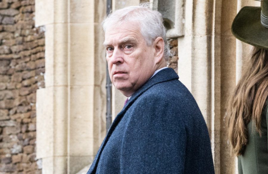 Prince Andrew, Duke of York attends the Christmas Day service Sept 2022 - Getty BangShowbiz