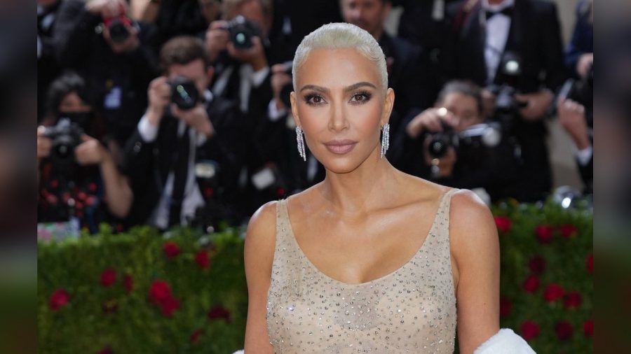 Kim Kardashian 2022 bei der Met Gala. (mia/spot)