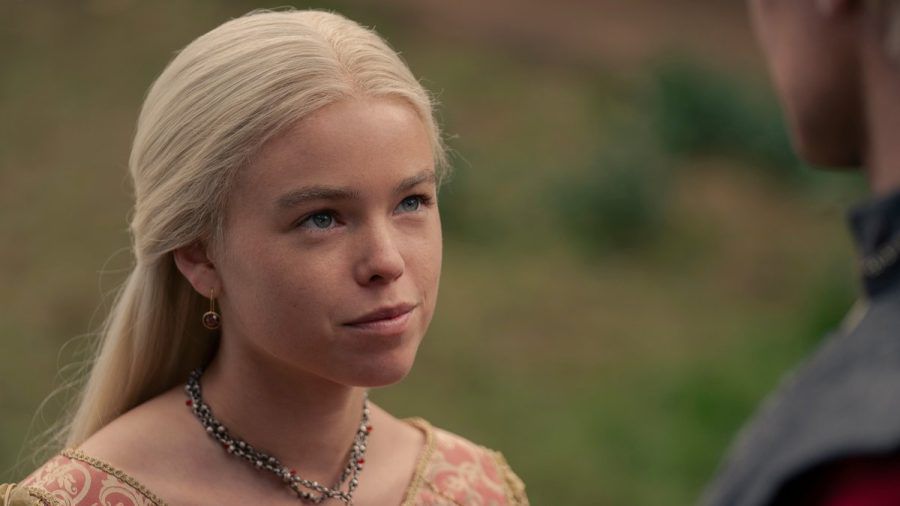 Milly Alcock als Prinzessin Rhaenyra Targaryen in "House of the Dragon". (lau/spot)