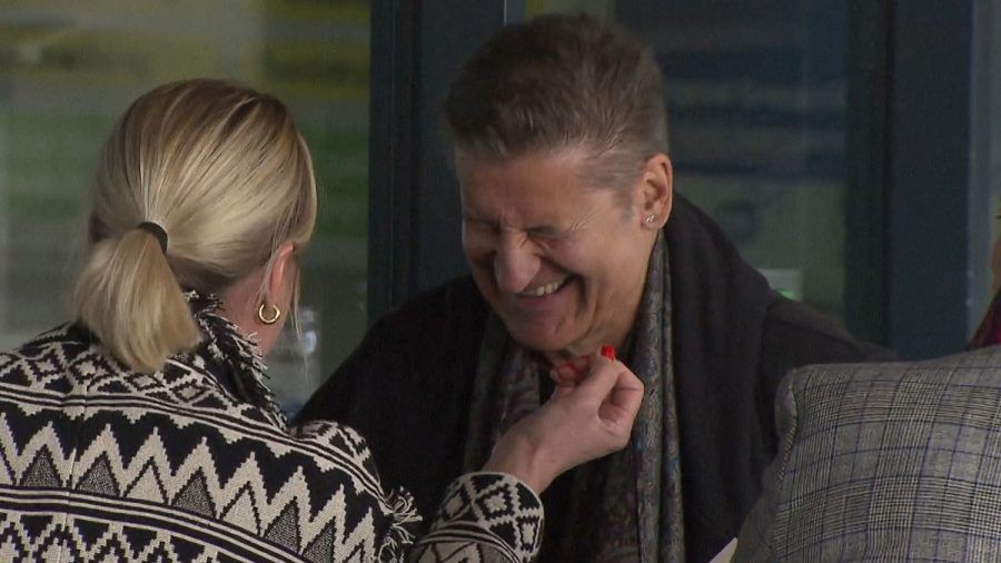 Noch ist Hartmut Engler das Lachen nicht vergangen ... (obr/spot)