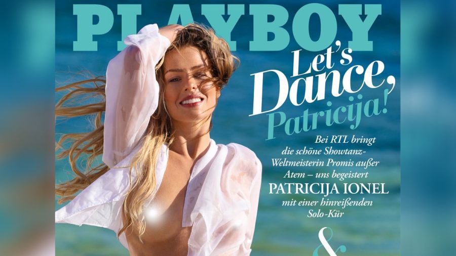Patricija Ionel auf dem "Playboy"-Cover der April-Ausgabe. (eee/spot)