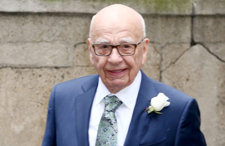 Rupert Murdoch at St. Bride's Church on Fleet Street March 2016 - Avalon BangShowbiz