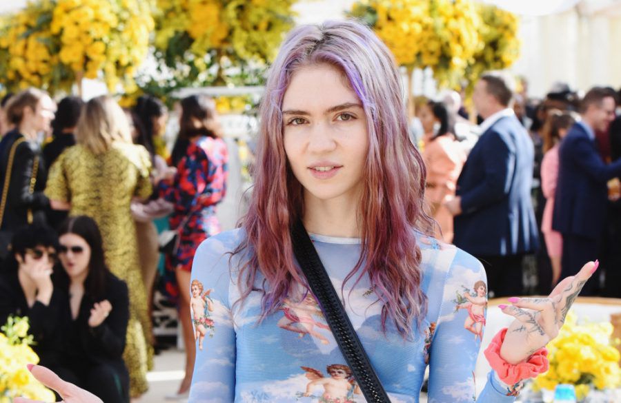 Grimes attends 2019 Roc Nation Brunch - Getty BangShowbiz