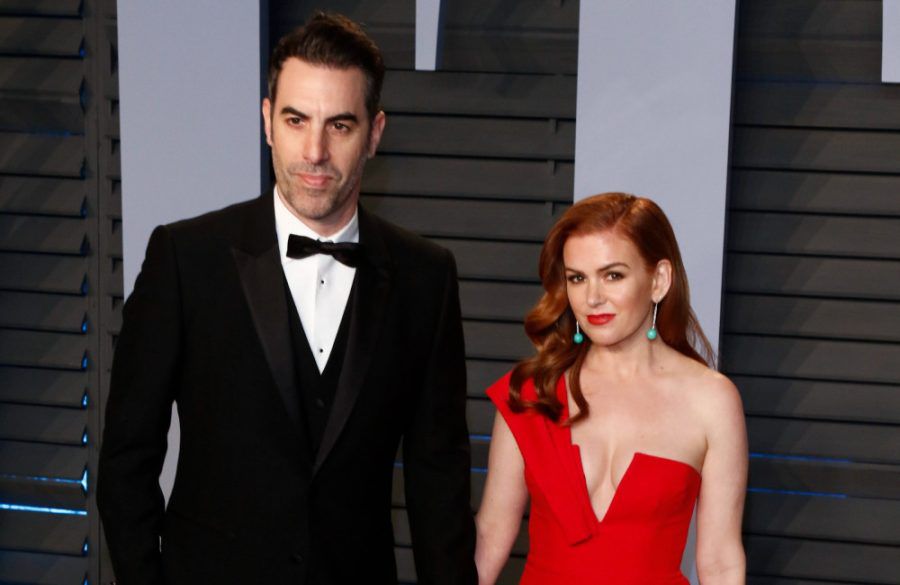 Sacha Baron Cohen and Isla Fisher - MAR 2018 - FAMOUS - Vanity Fair Oscar Party BangShowbiz