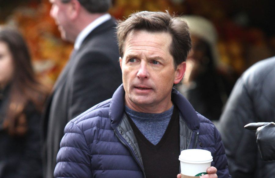 Michael J. Fox on set of The Henrys - Jan 13 BangShowbiz