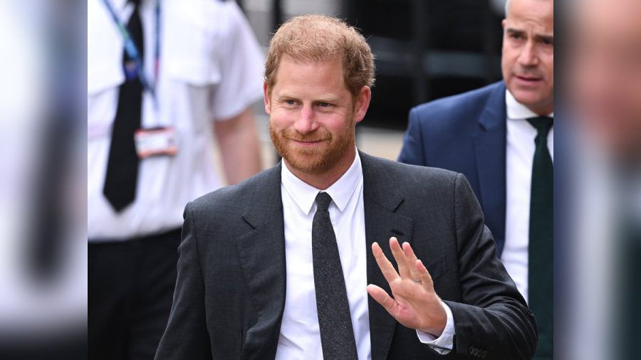 Prinz Harry begrüßte die Zuhörer einer Rede auf Deutsch. (dr/spot)