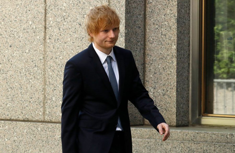 Ed Sheeran attends court April 2023 Getty BangShowbiz