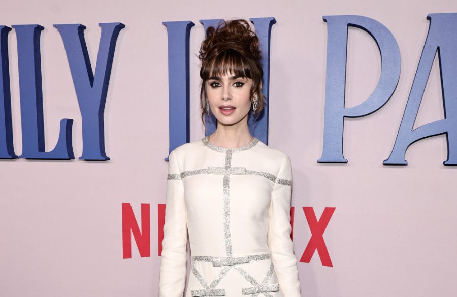 Lily Collins - Emily in Paris Season 3 Premiere - Getty BangShowbiz