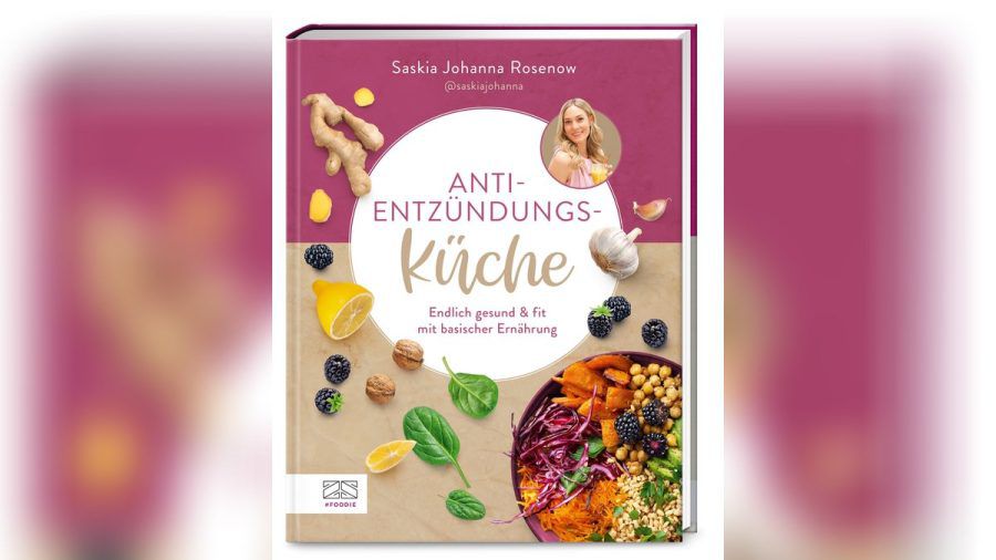 Saskia Johanna Rosenow hebt in ihrem Buch "Anti-Entzündungs-Küche - Endlich gesund & fit mit basischer Ernährung" die Selbstheilungskräfte des Körpers hervor. (ntr/spot)