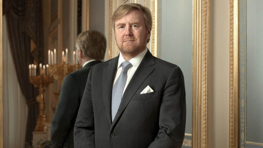 Das neue Porträt von König Willem-Alexander der Niederlande. (dr/spot)