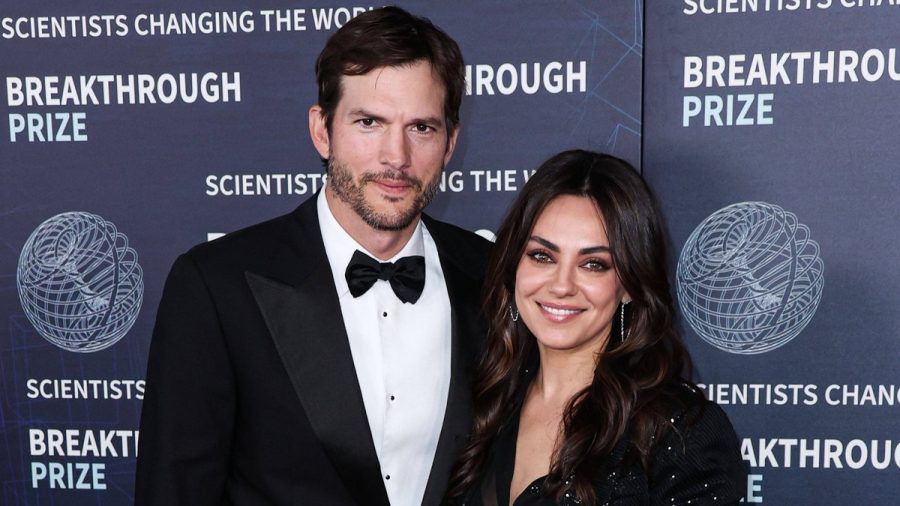 Ashton Kutcher und Mila Kunis bei der Verleihung der Breakthrough Prizes. (wue/spot)