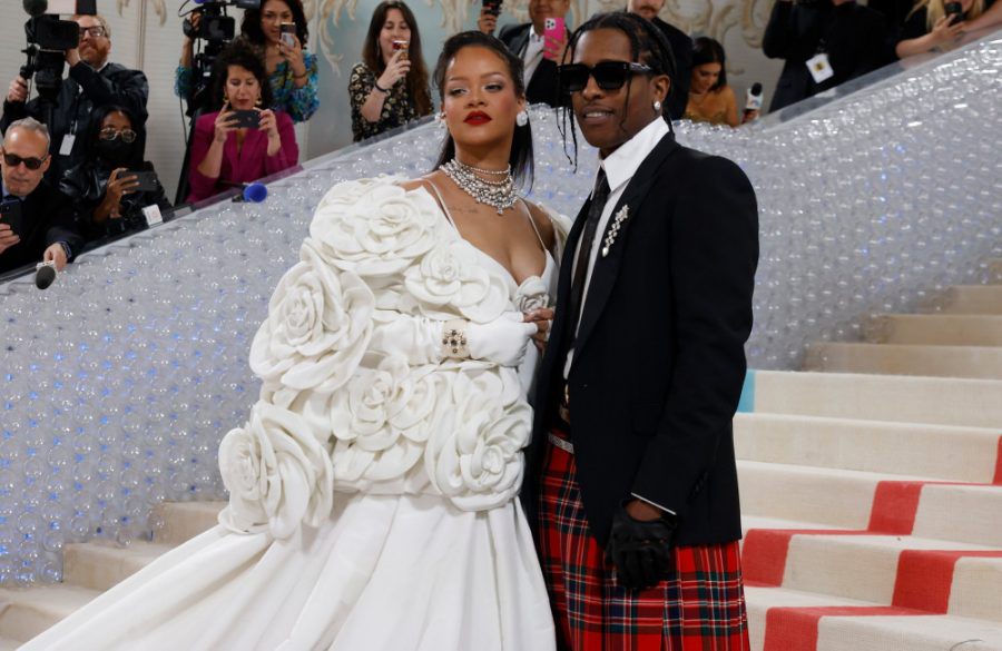 Rihanna and ASAP Rocky at the Met Gala - Getty - May 2023 BangShowbiz