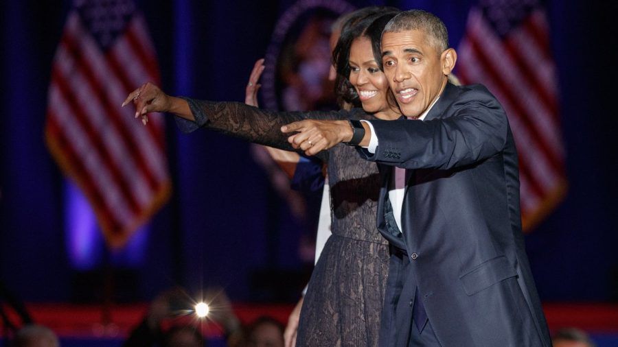 Die Obamas gelten als Traumpaar. (hub/spot)