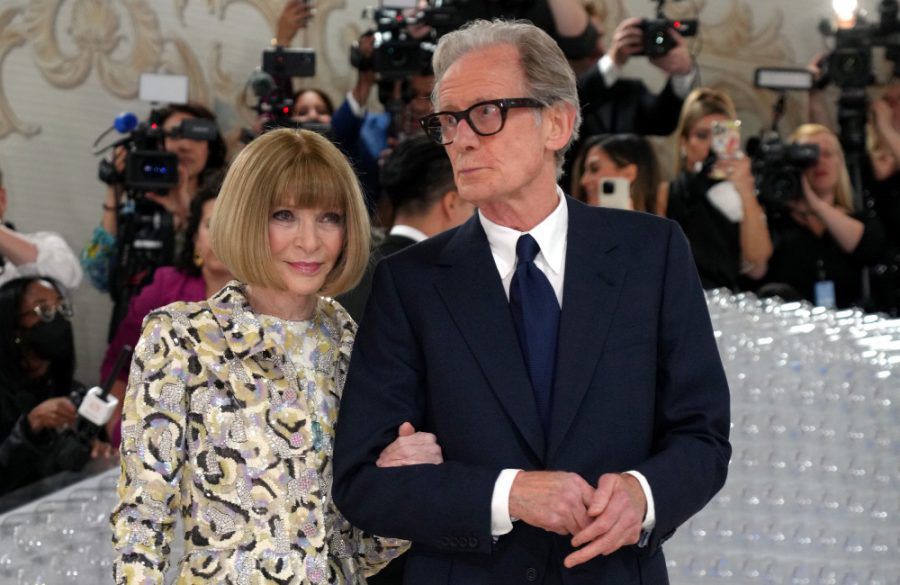 Anna Wintour And Bill Nighy - Met Gala - New York - May 1st 2023 - Getty BangShowbiz