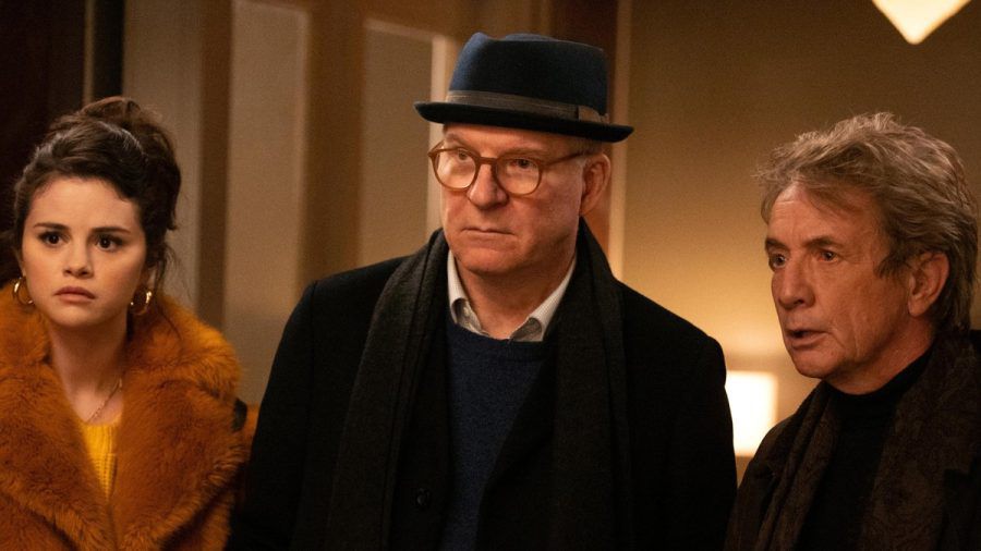 "Only Murders in the Building" mit Selena Gomez, Steve Martin und Martin Short (v.l.) feierte 2021 Premiere beim Streamingdienst Hulu. In Deutschland ist die Serie auf Disney+ zu sehen. (ae/spot)