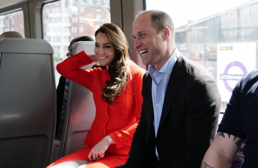 Prince William and Princess Catherine - Elizabeth Line 2023 - Getty BangShowbiz