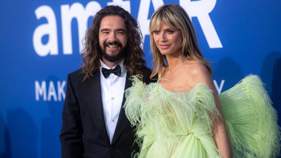 Tom Kaulitz und Heidi Klum zeigen sich in Frankreich sehr verliebt. (the/spot)