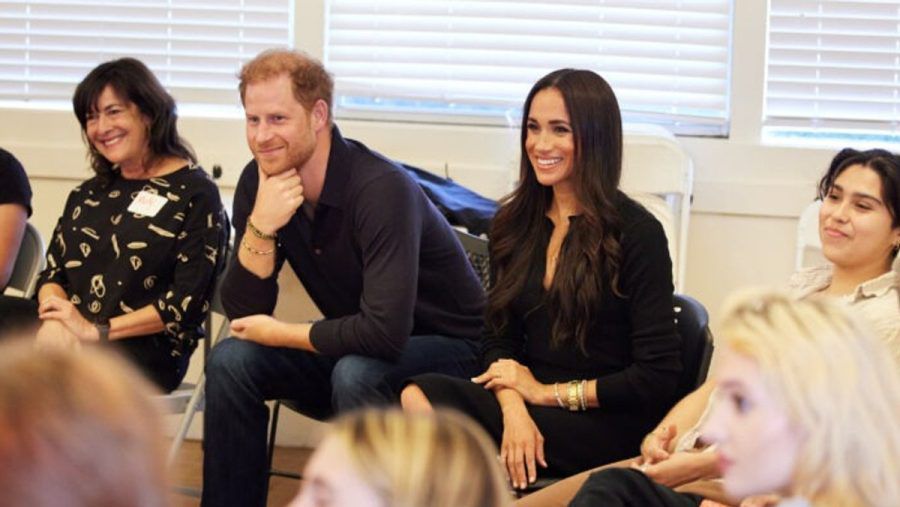 Prinz Harry und Herzogin Meghan strahlten bei ihrem Termin in Santa Barbara, Kalifornien. (eee/spot)