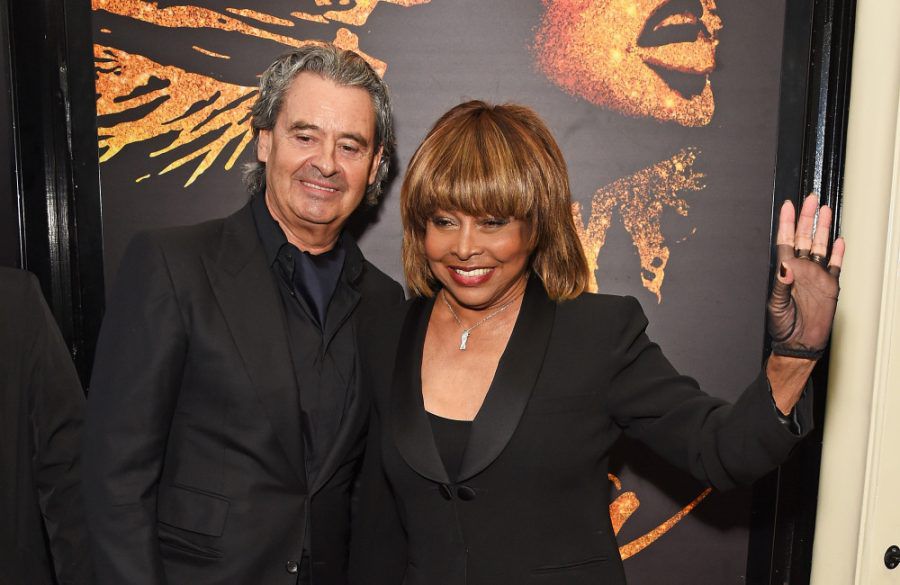 Erwin Bach and Tina Turner - APR 2018 - GETTY - Opening Tina - The Tina Turner Musical in London BangShowbiz