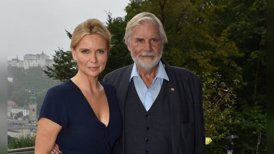 Veronica Ferres und Peter Simonischek - das beliebteste Jedermann-Paar der Salzburger Festspiele im Jahr 2020. (ae/spot)