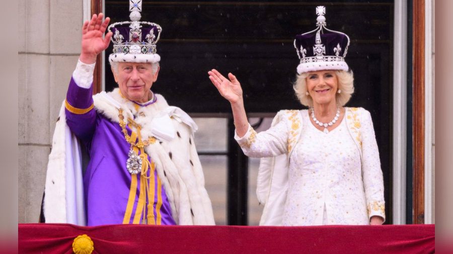 König Charles III. und Königin Camilla am Tag der Krönung. (ili/spot)