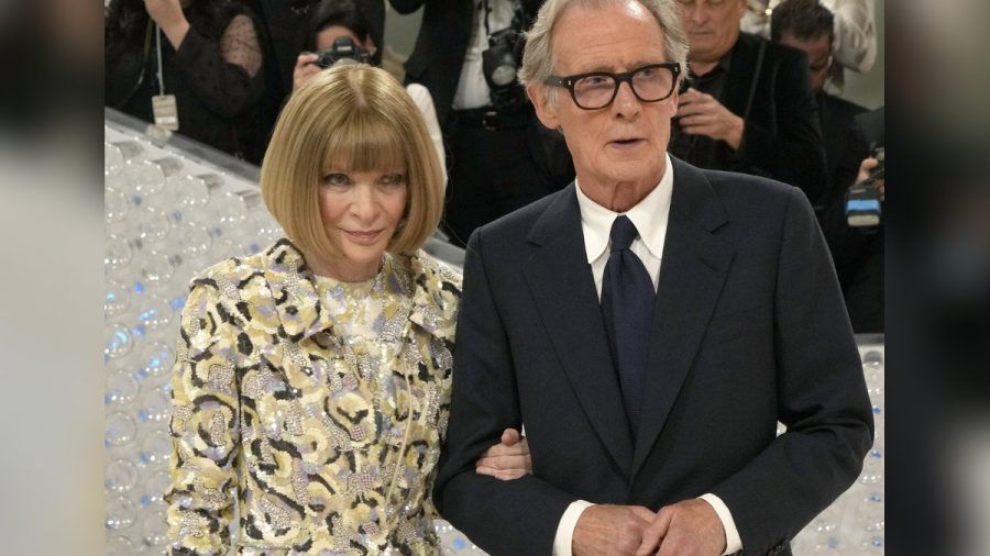 Anna Wintour und Bill Nighy bei der Met Gala in New York. (smi_ext/spot)