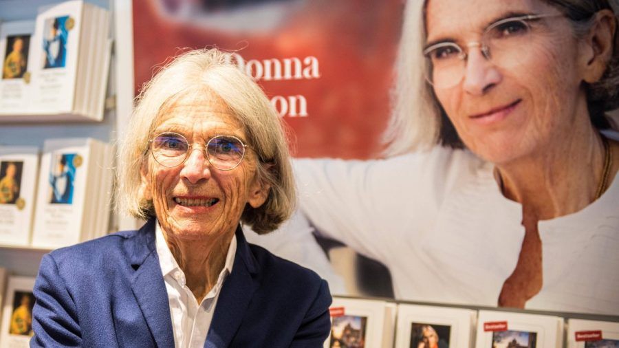 Bestseller-Autorin: Donna Leon auf der Frankfurter Buchmesse 2022. (smi/spot)