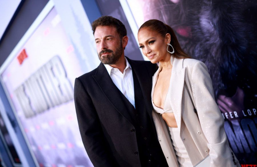 Jennifer Lopez and Ben Affleck - The Mother - LA Premiere - Netflix - Getty BangShowbiz