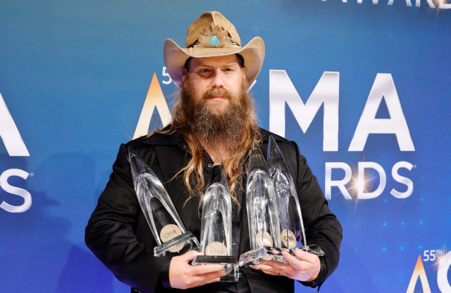 Chris Stapleton at the CMA Awards Nov 2021 Getty BangShowbiz