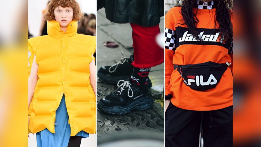 Von Balenciaga bis FILA: Viele Fashion-Labels setzen jetzt auf die angesagte Outdoor-Mode. (eee/spot)