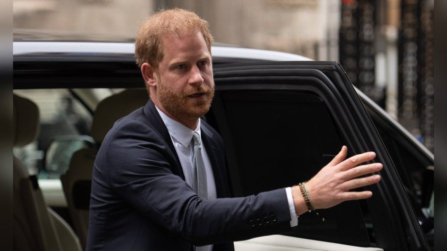 Prinz Harry bei seiner Ankunft am Obersten Gerichtshof in London am 7. Juni 2023. (the/spot)