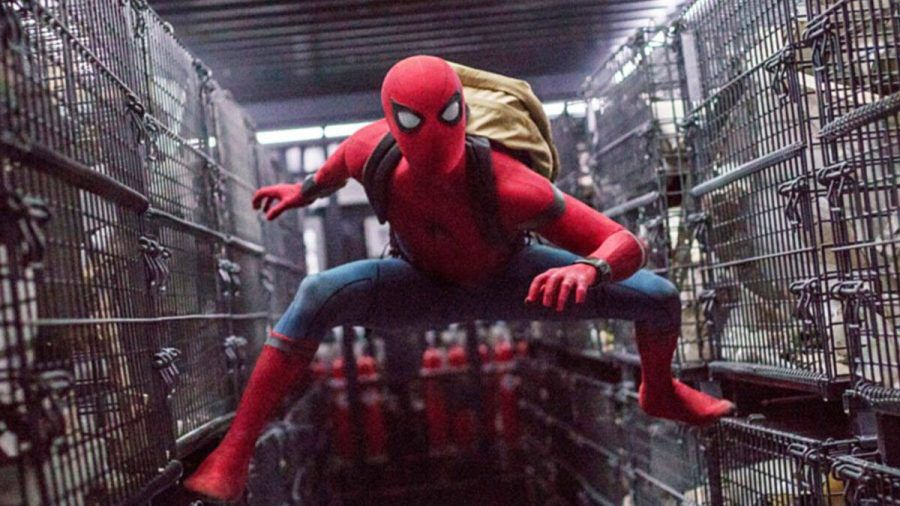 Tom Holland in "Spider-Man: Homecoming". (hub/spot)