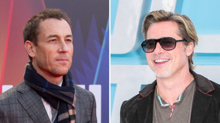 Tobias Menzies (l.) wird neben Brad Pitt in dessen neuem Formel-1-Film zu sehen sein. (wue/spot)