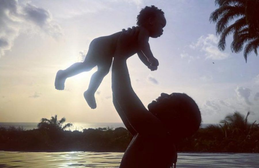 Rihanna With Her Son - Instagram - July 4th 2023 BangShowbiz