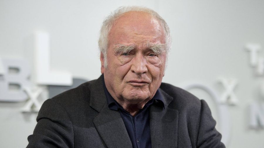 Martin Walser auf der Frankfurter Buchmesse. (wue/spot)