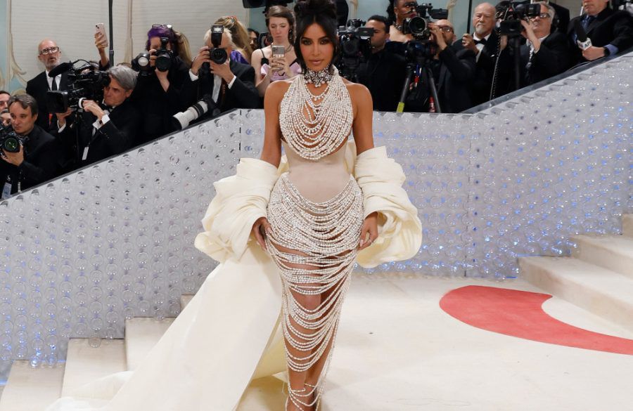 Kim Kardashian at the Met Gala in New York City - Getty - May 2023 BangShowbiz