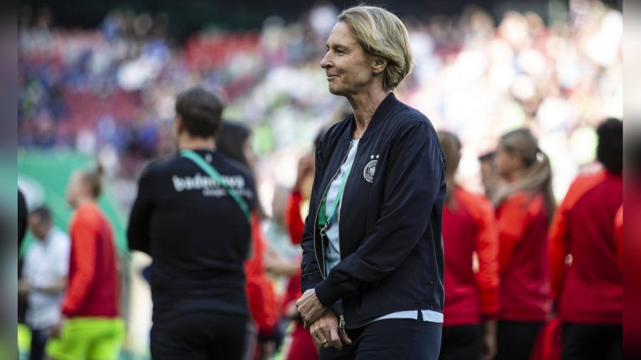 Bundestrainerin Martina Voss-Tecklenburg und ihre DFB-Frauen mussten zwar gegen Kolumbien eine Niederlage hinnehmen, dafür sorgten sie für einen Quoten-Rekord. (the/spot)