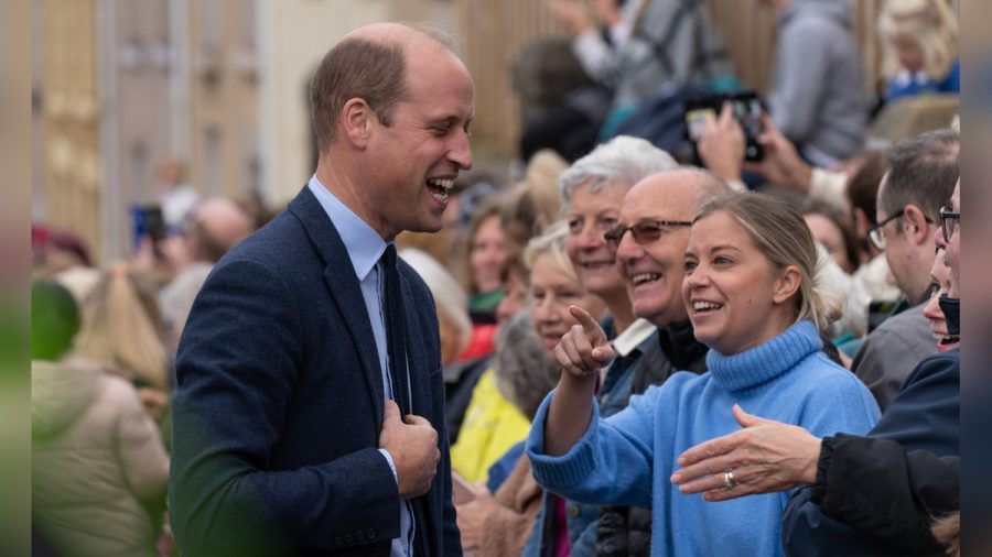 Königlicher Burger-Verkäufer: Prinz William hat die Kunden eines Food-Trucks in London überrascht. (the/spot)