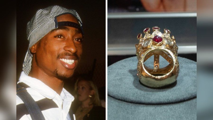 Der ikonische Kronenring von Tupac Shakur hat nun einen neuen Besitzer. (dr/spot)