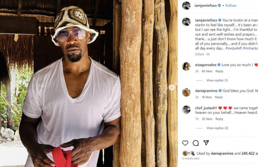 Jamie Foxx - ONE USE - Insta - Aug 23 BangShowbiz