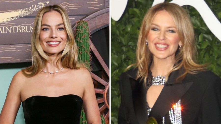 Kylie Minogue (r.) wünscht sich, von Margot Robbie verkörpert zu werden. (ili/spot)