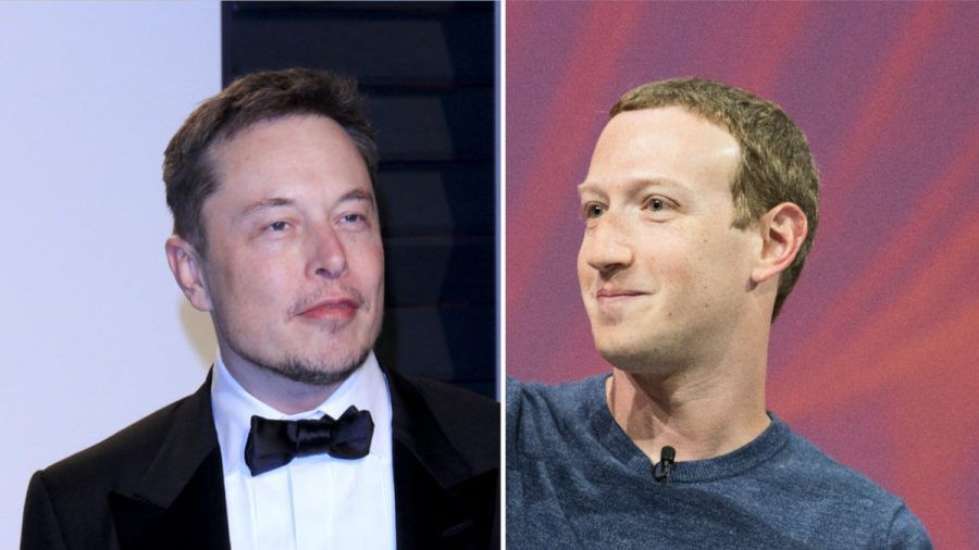 Elon Musk (li.) und Mark Zuckerberg planen weiterhin, in den Ring zu steigen. (stk/spot)