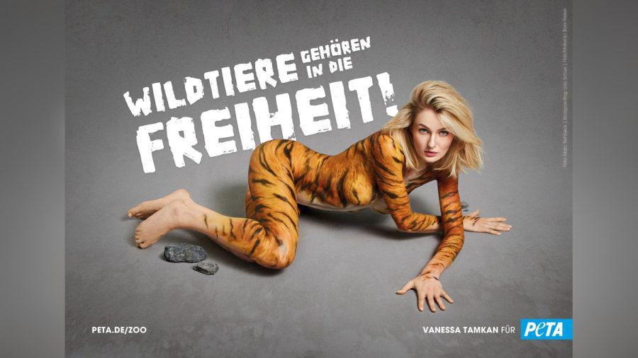 Dieses Plakat mit Vanessa Tamkan soll noch in diesem Monat in mehreren deutschen Städten aufgehängt werden. (ae/spot)