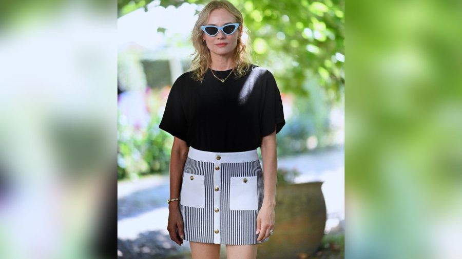 Diane Kruger macht beim Film-Festival in Angouleme eine stylische Figur. (ae/spot)