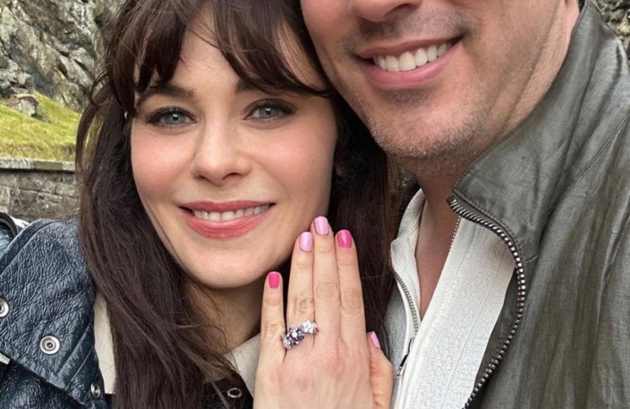 Zooey Deschanel Engaged To Jonathan Scott - Instagram - August 14th 2023 BangShowbiz