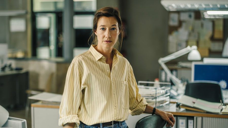 Johanna Wokalek ist im September als neue Ermittlerin Cris Blohm im Münchner "Polizeiruf 110: Little Boxes" zu sehen. (the/spot)