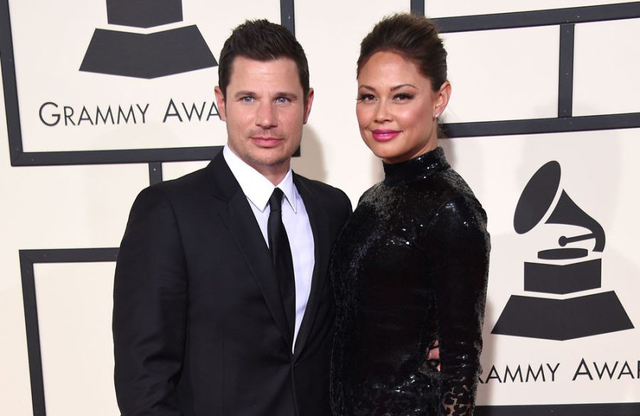Nick and Vanessa Lachey Grammy Awards 2016 Photoshot BangShowbiz