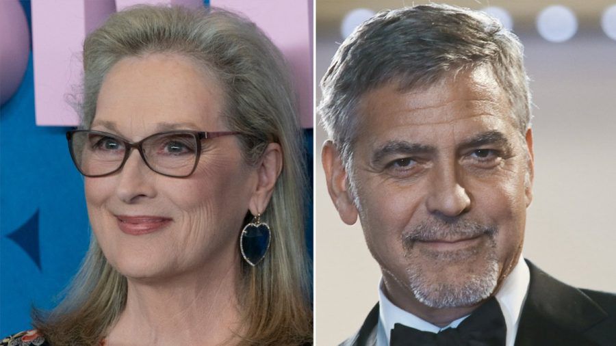 Meryl Streep und George Clooney zeigen ihre Unterstützung für die Schauspieler-Gewerkschaft. (jom/spot)