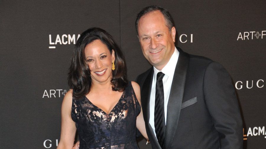 Kamala Harris und Douglas Emhoff sind seit 2014 verheiratet. (ae/spot)